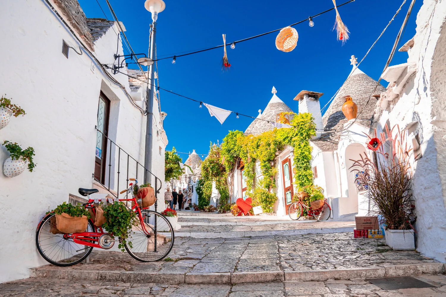 Brindisi waterfront and historic harbour in Puglia, Italy