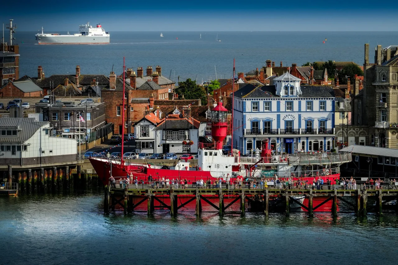 Harwich ferry destination