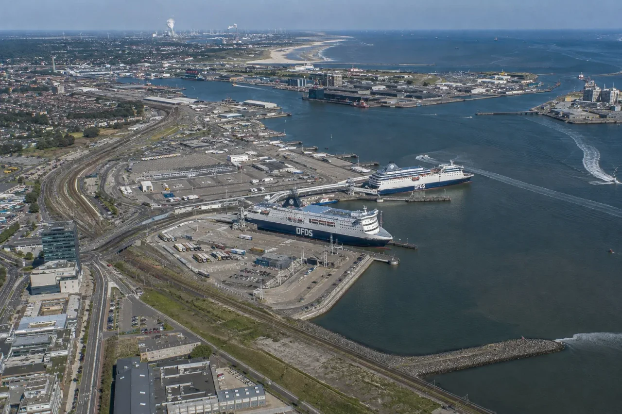 IJmuiden ferry destination