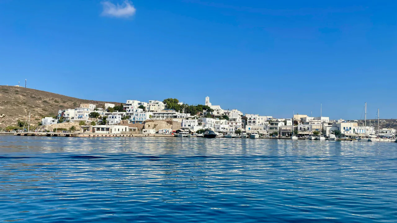 Milos ferry destination
