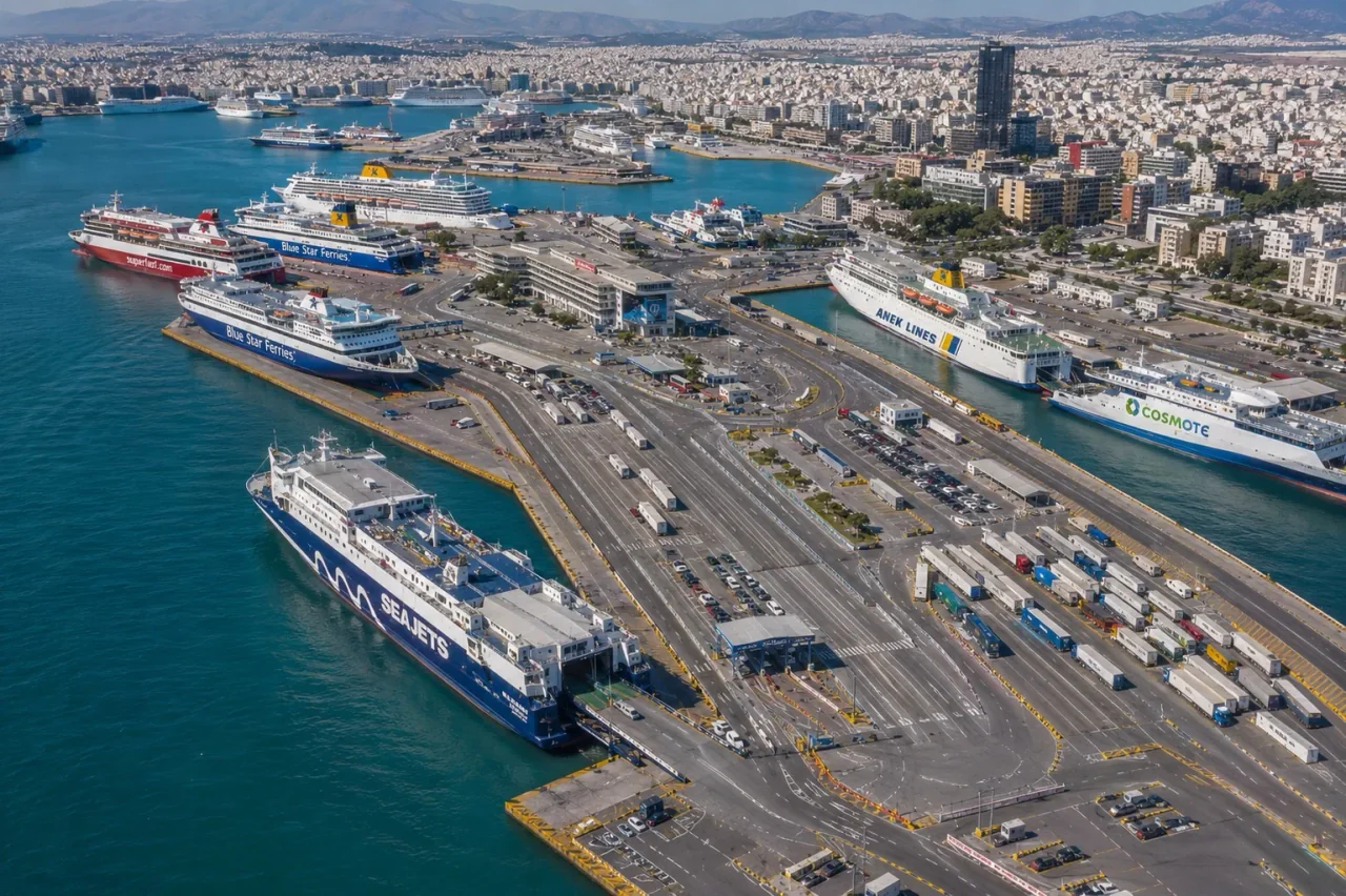 Piraeus ferry destination
