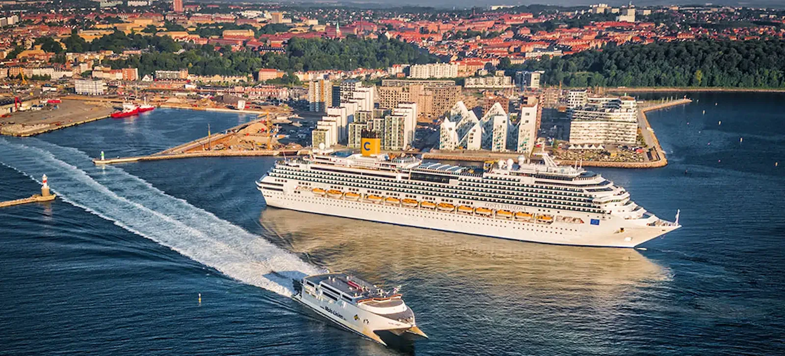 Aarhus ferry port