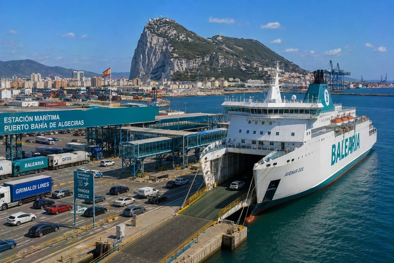 Algeciras ferry port