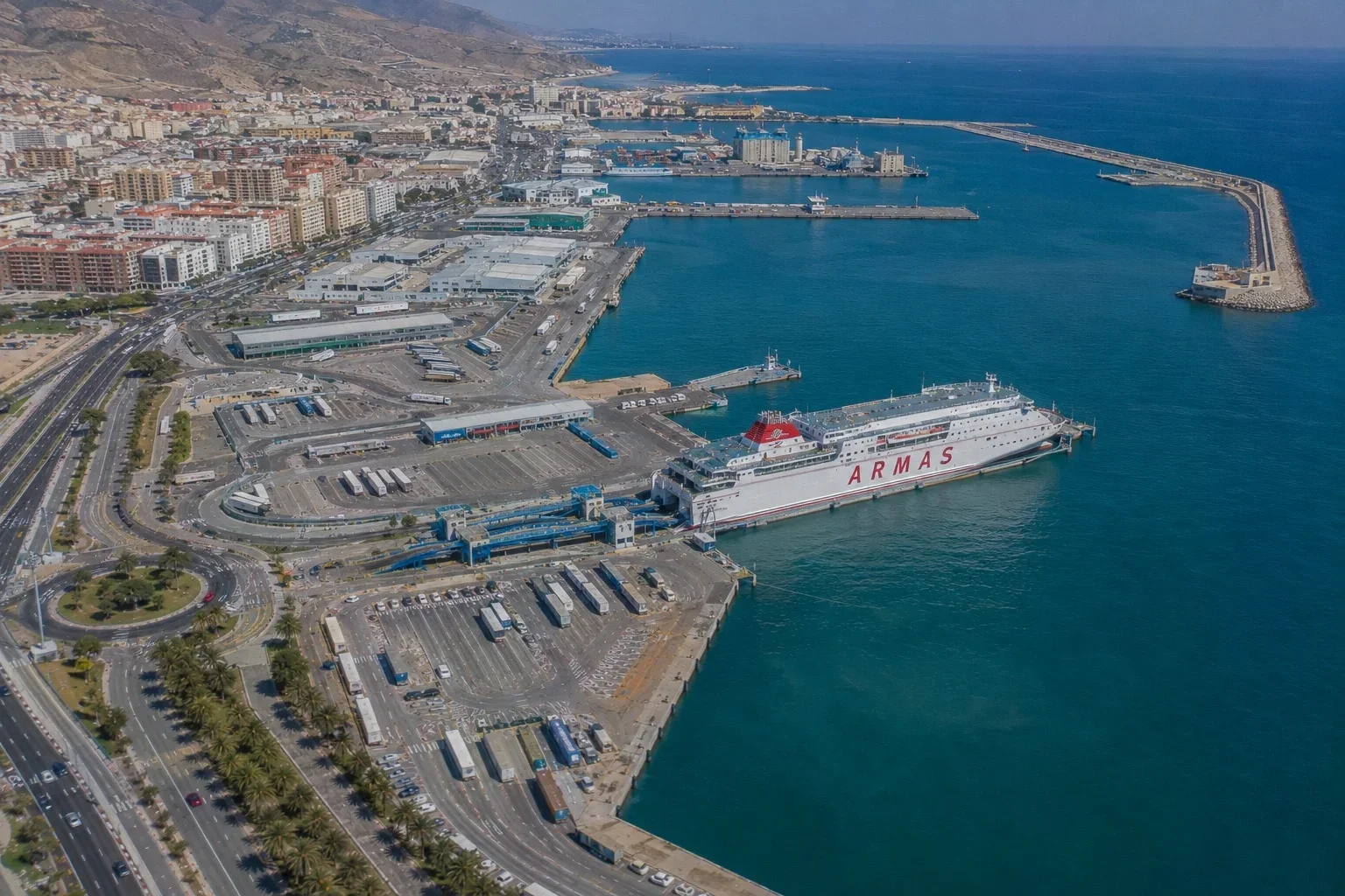 Almería ferry port