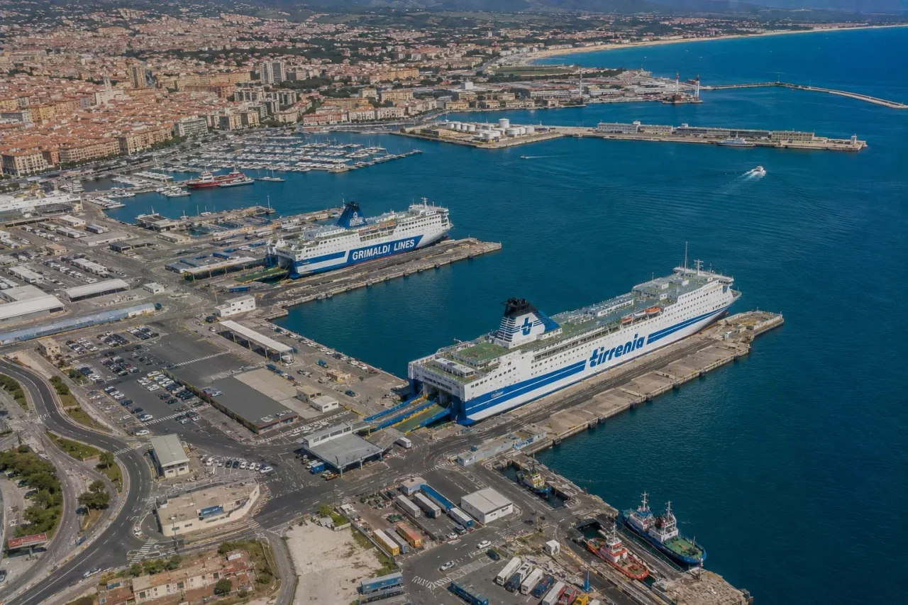 Cagliari ferry port