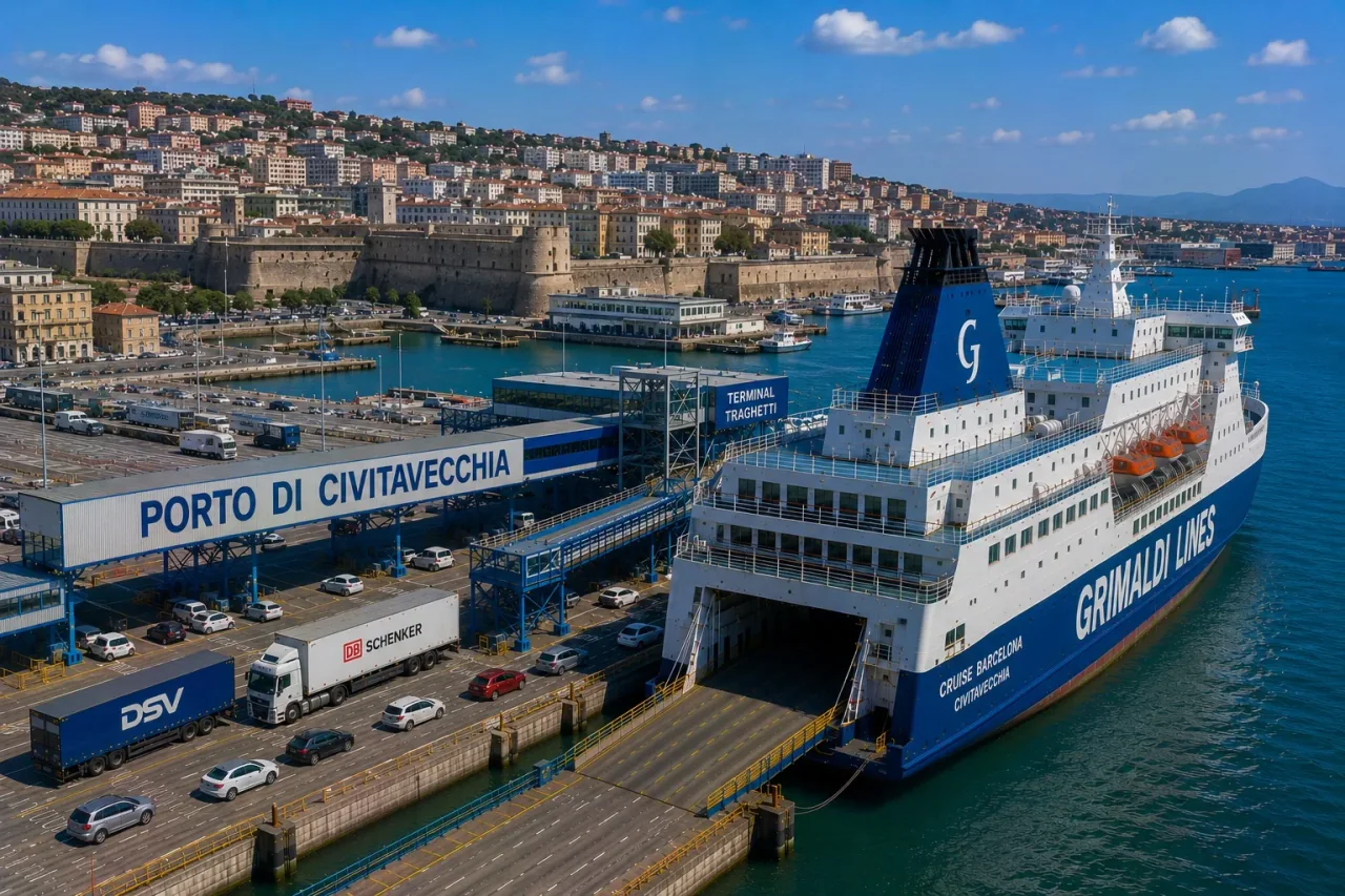 Civitavecchia ferry port