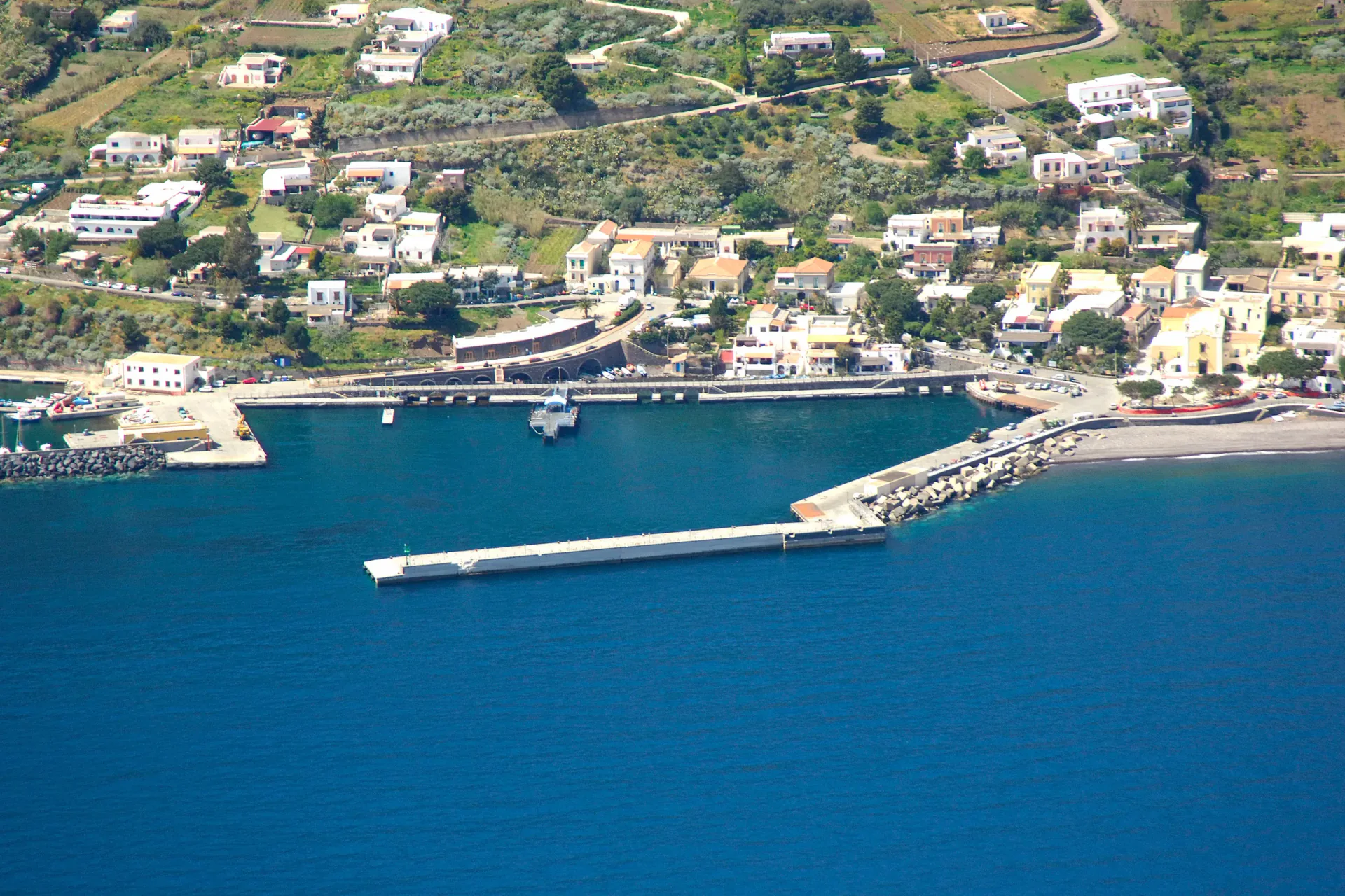 Santa Marina Salina Ferry Port