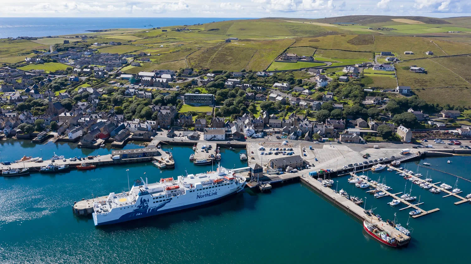 Stromness ferry port