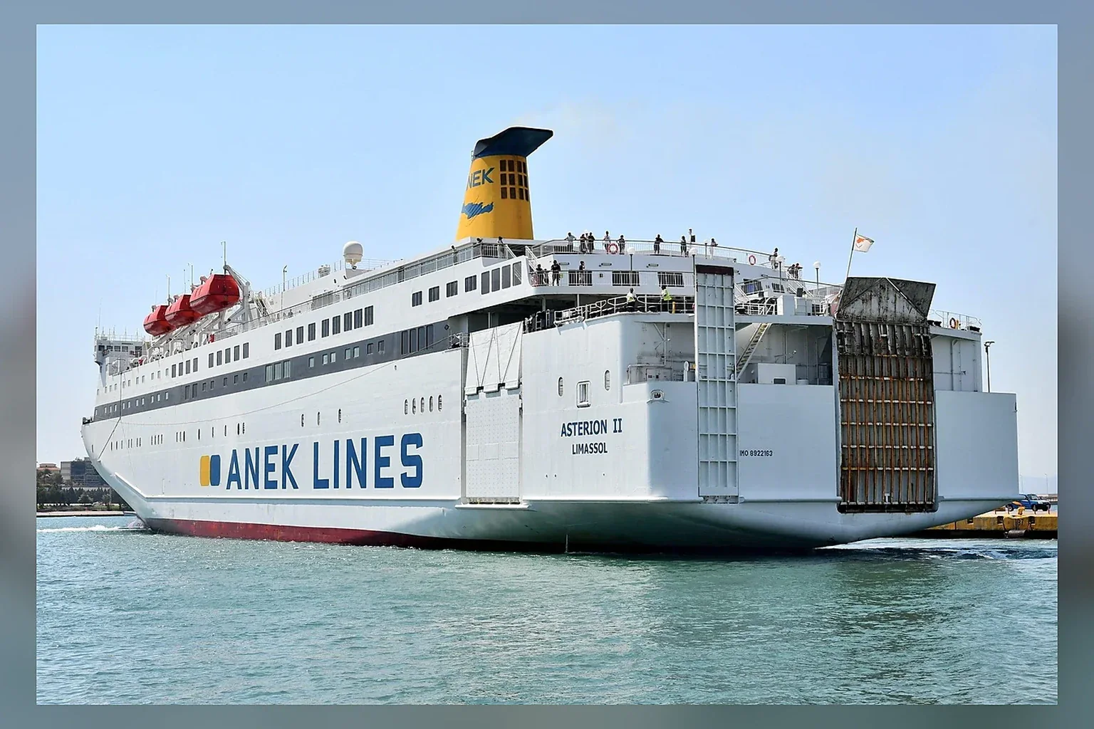 ANEK Lines passenger ferry serving Crete