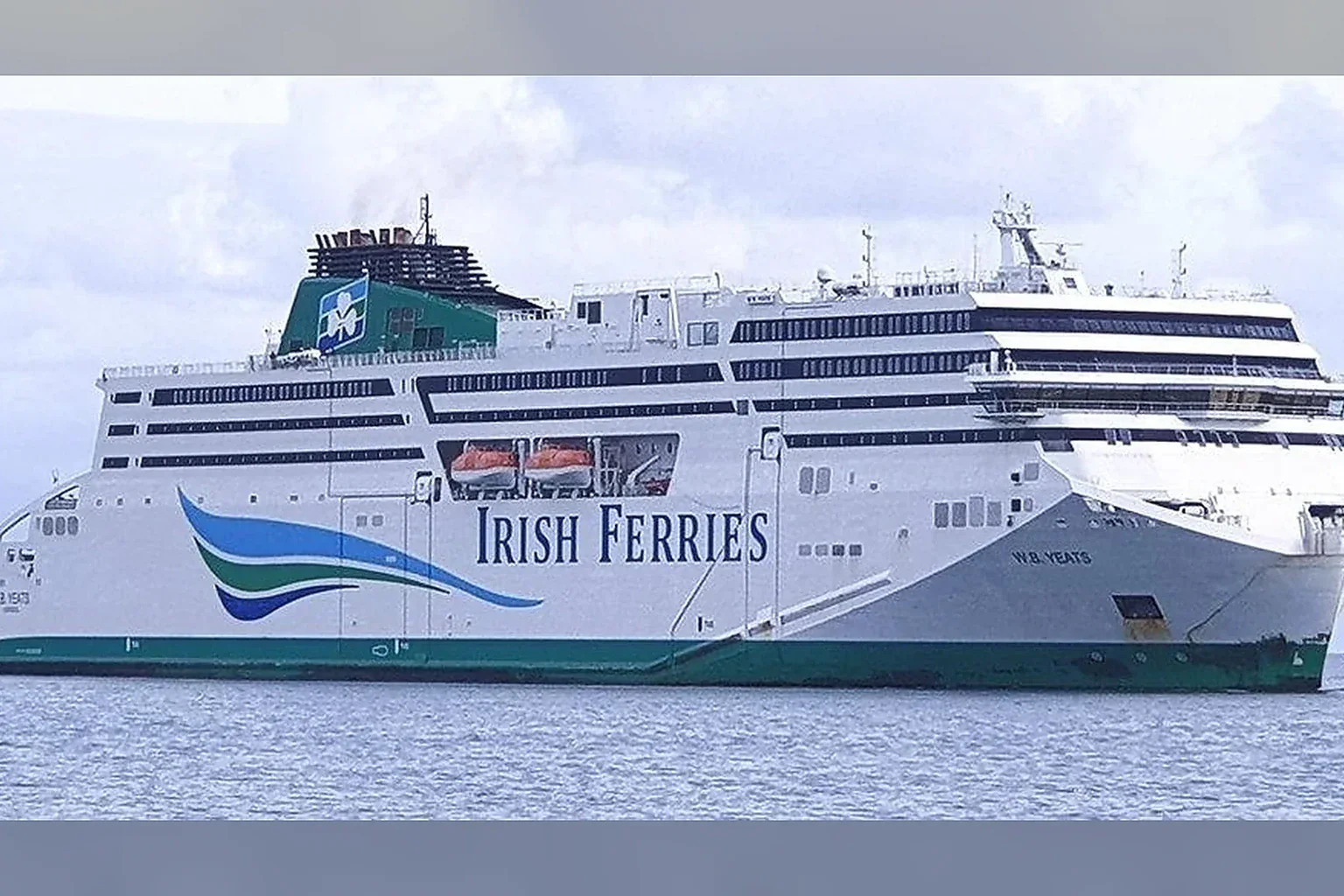 Irish Ferries passenger and vehicle ferry