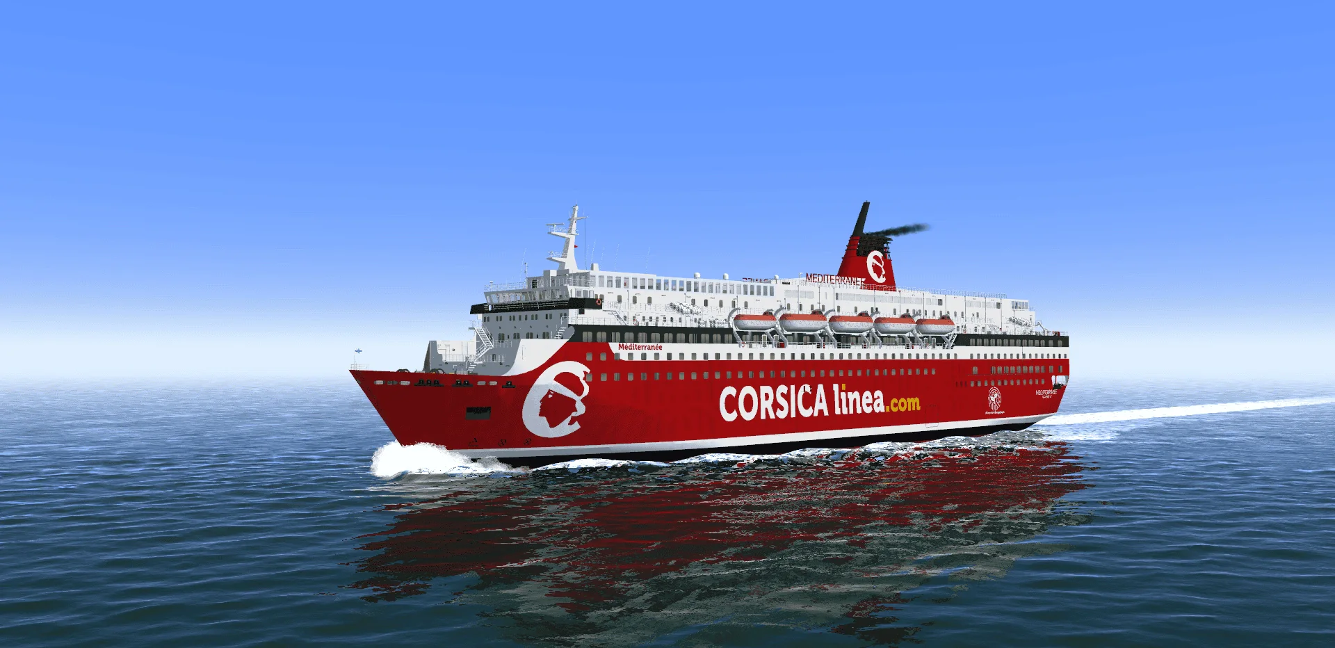 CORSICA linea passenger ferry serving France and Algeria