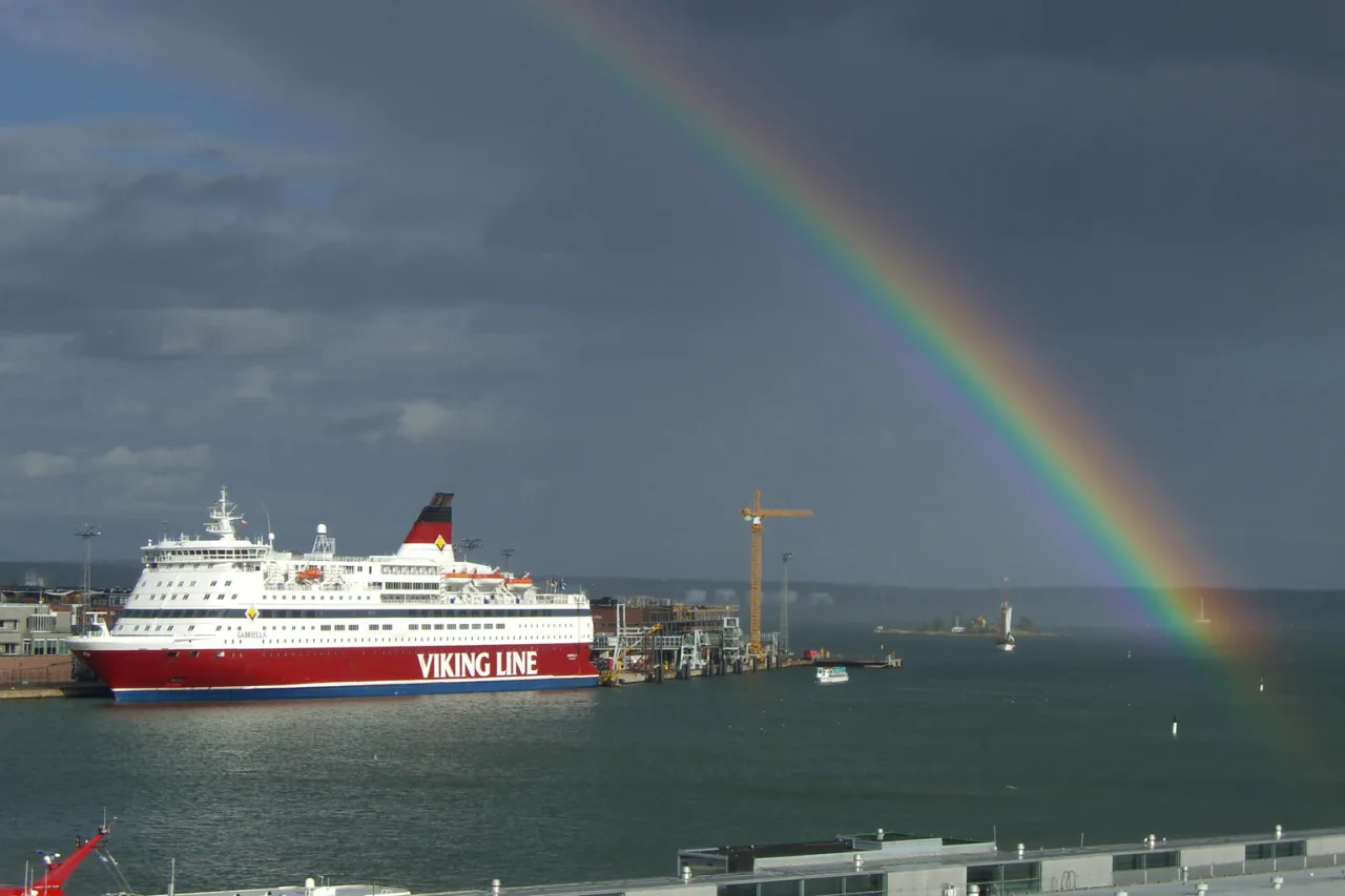Viking Line ferry Gabriella at Helsinki